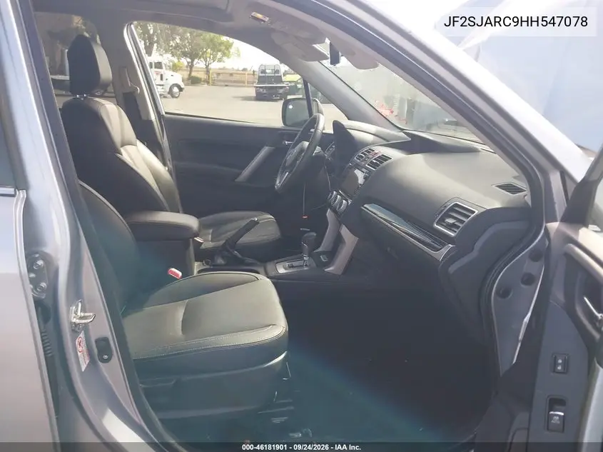 2017 SUBARU FORESTER VIN JF2SJARC9HH547078 — фото 5