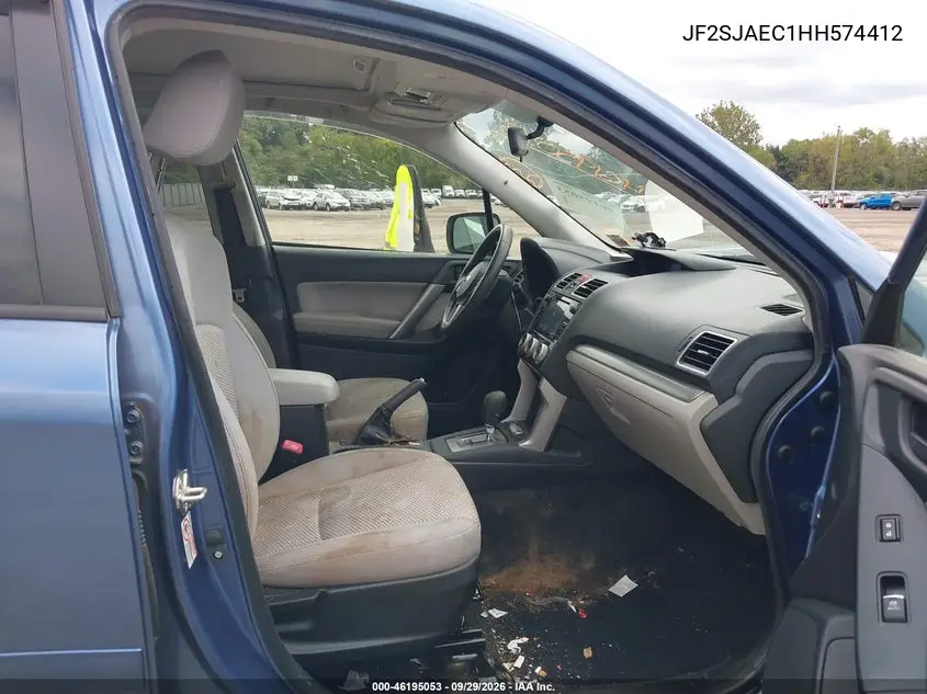 2017 SUBARU FORESTER VIN JF2SJAEC1HH574412 — фото 5
