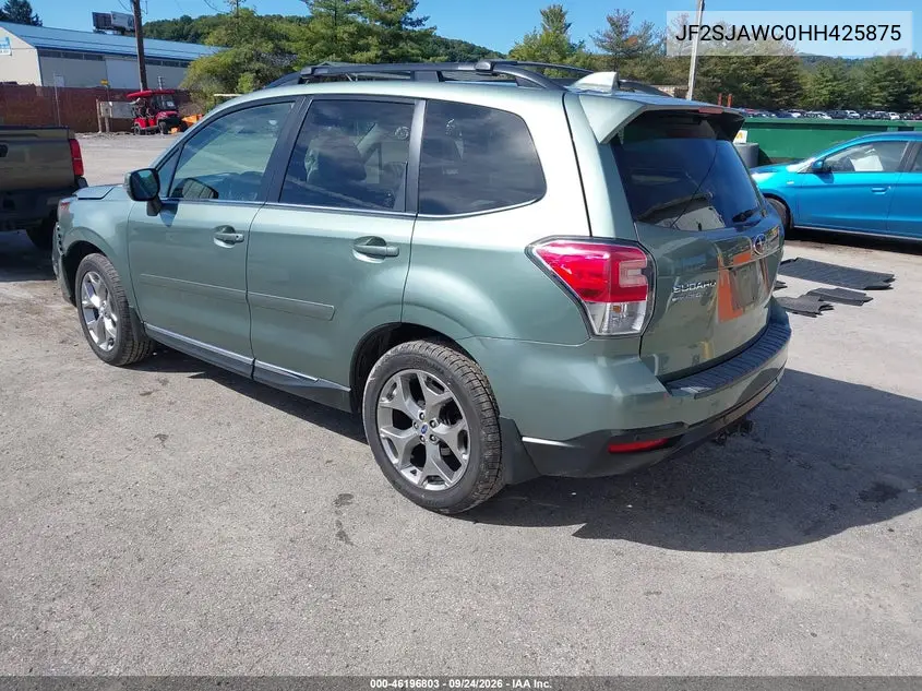 2017 SUBARU FORESTER VIN JF2SJAWC0HH425875 — фото 3