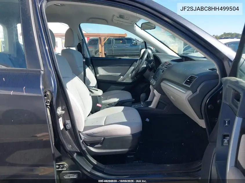 2017 SUBARU FORESTER VIN JF2SJABC8HH499504 — фото 5