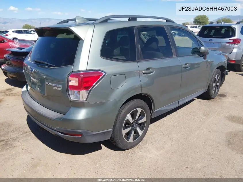 2017 SUBARU FORESTER VIN JF2SJADC6HH467003 — фото 4