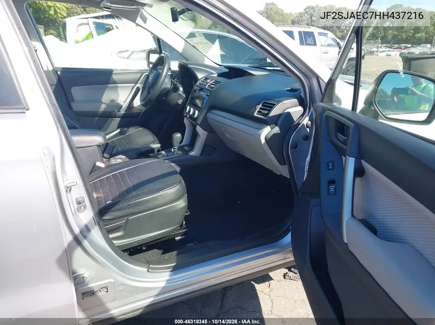 2017 SUBARU FORESTER VIN JF2SJAEC7HH437216 — фото 5
