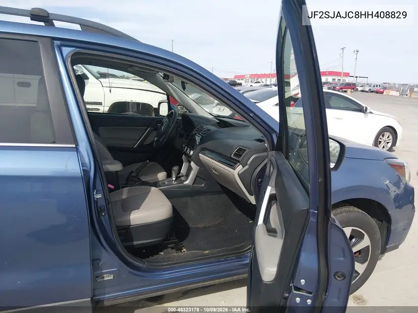 2017 SUBARU FORESTER VIN JF2SJAJC8HH408829 — фото 5