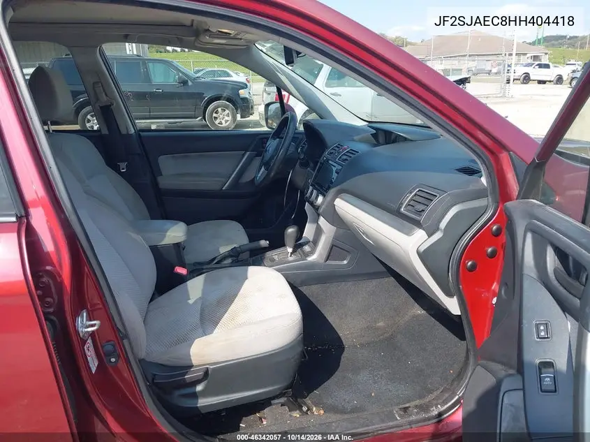 2017 SUBARU FORESTER VIN JF2SJAEC8HH404418 — фото 5