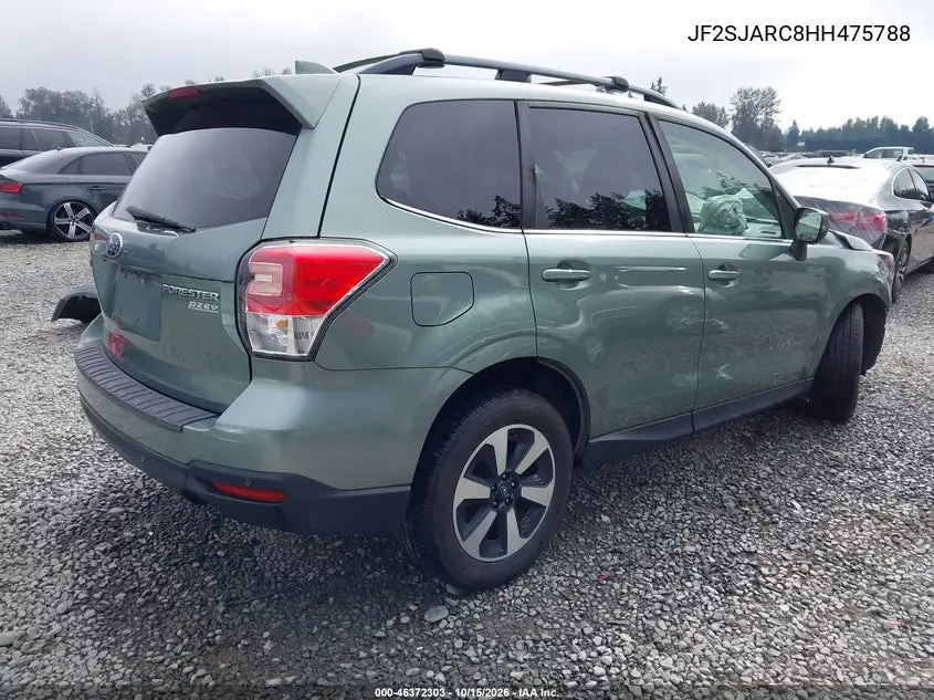 2017 SUBARU FORESTER VIN JF2SJARC8HH475788 — фото 4