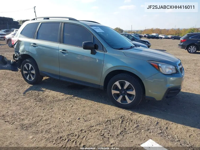 SUBARU FORESTER 2017, VIN JF2SJABCXHH416011