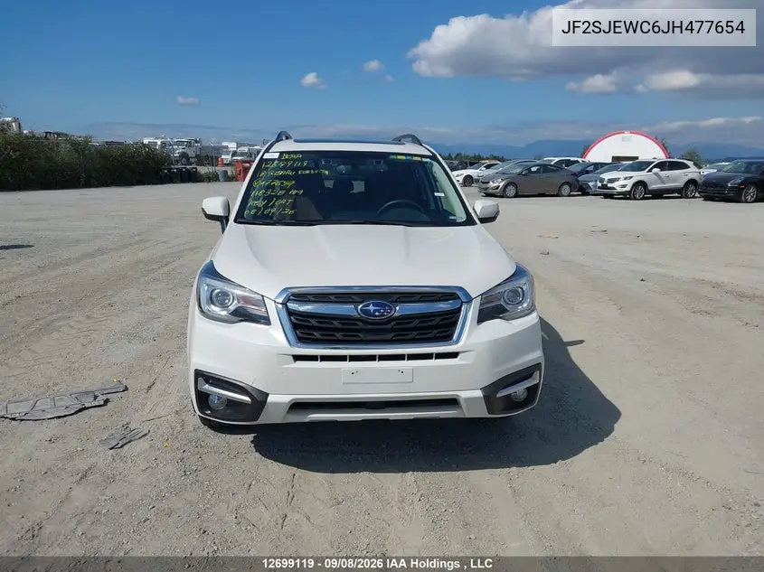 2018 SUBARU FORESTER VIN JF2SJEWC6JH477654 — фото 12