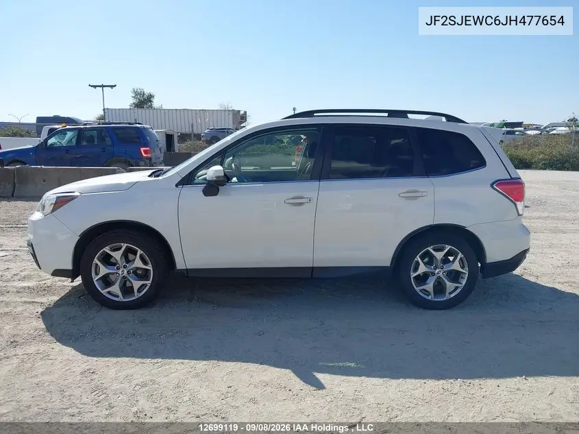 2018 SUBARU FORESTER VIN JF2SJEWC6JH477654 — фото 14