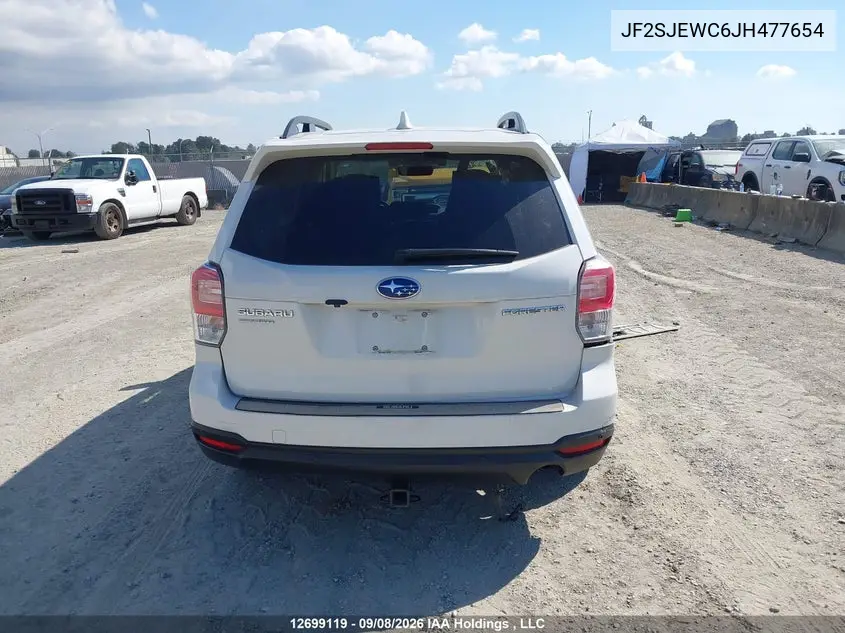 2018 SUBARU FORESTER VIN JF2SJEWC6JH477654 — фото 16