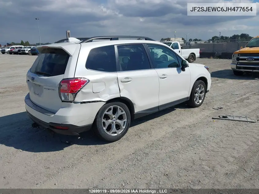 2018 SUBARU FORESTER VIN JF2SJEWC6JH477654 — фото 4