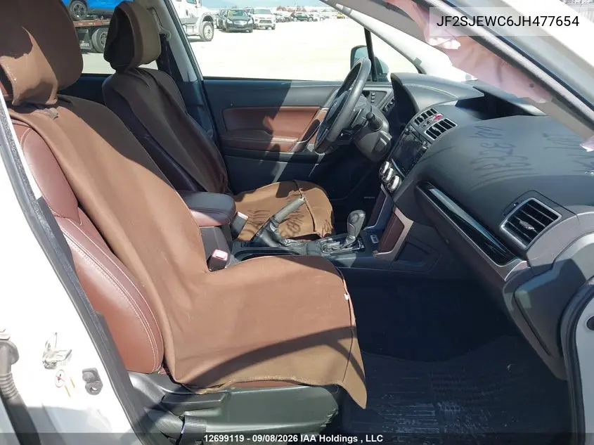2018 SUBARU FORESTER VIN JF2SJEWC6JH477654 — фото 5