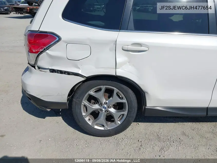 2018 SUBARU FORESTER VIN JF2SJEWC6JH477654 — фото 6