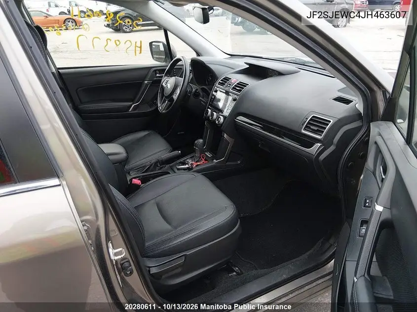 2018 SUBARU FORESTER VIN JF2SJEWC4JH463607 — фото 5