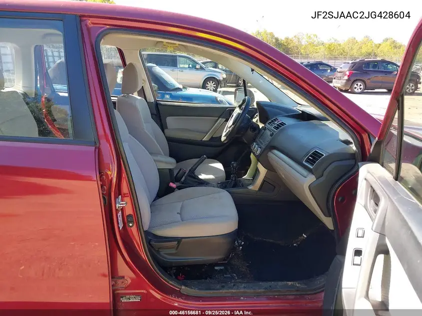 2018 SUBARU FORESTER VIN JF2SJAAC2JG428604 — фото 5