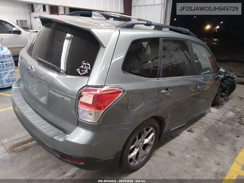 2018 SUBARU FORESTER VIN JF2SJAWC0JH545729 — фото 4
