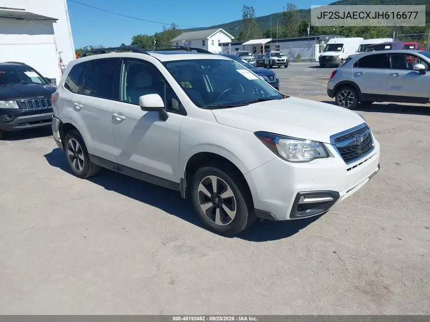 SUBARU FORESTER 2018, VIN JF2SJAECXJH616677
