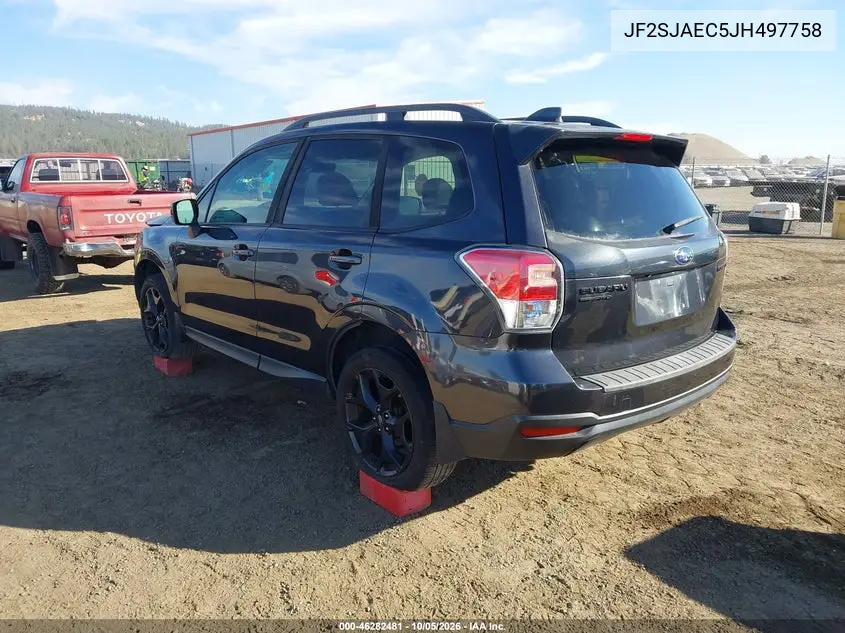 2018 SUBARU FORESTER VIN JF2SJAEC5JH497758 — фото 3
