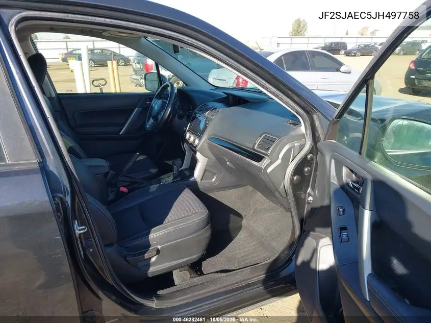 2018 SUBARU FORESTER VIN JF2SJAEC5JH497758 — фото 5