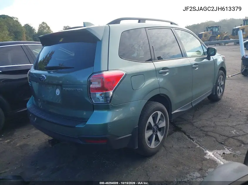 2018 SUBARU FORESTER VIN JF2SJAGC2JH613379 — фото 4
