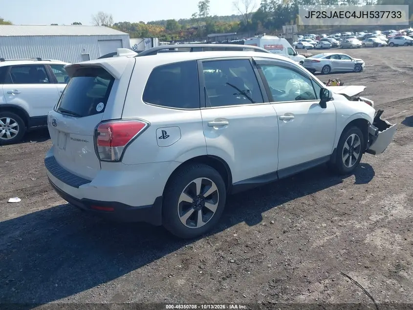2018 SUBARU FORESTER VIN JF2SJAEC4JH537733 — фото 4