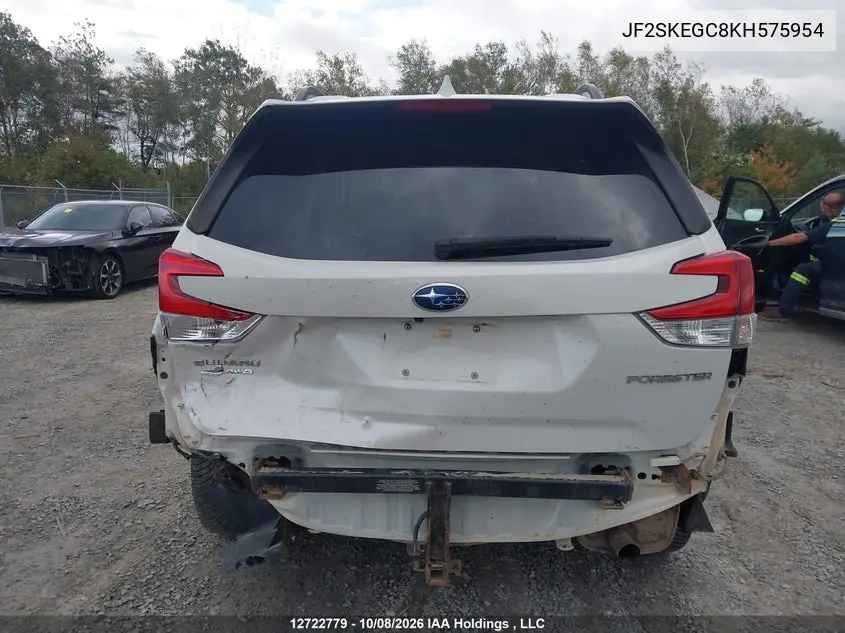 2019 SUBARU FORESTER VIN JF2SKEGC8KH575954 — фото 17