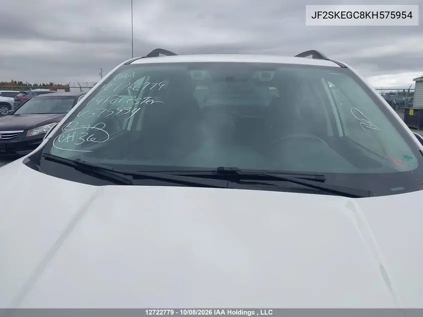 2019 SUBARU FORESTER VIN JF2SKEGC8KH575954 — фото 18