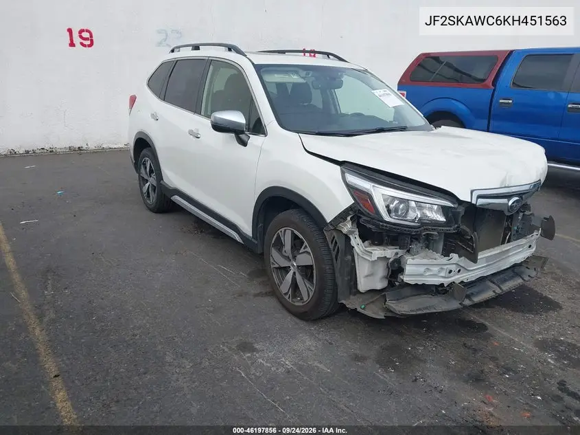 SUBARU FORESTER 2019, VIN JF2SKAWC6KH451563