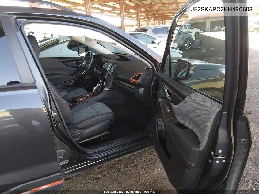 2019 SUBARU FORESTER VIN JF2SKAPC2KH490603 — фото 5