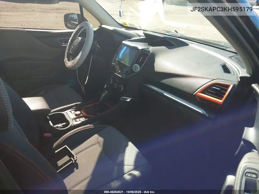 2019 SUBARU FORESTER VIN JF2SKAPC3KH595179 — фото 5