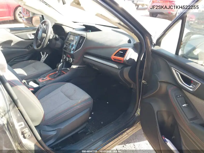 2019 SUBARU FORESTER VIN JF2SKAJC1KH522255 — фото 5