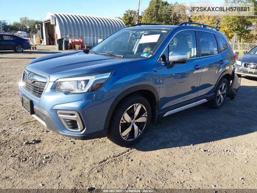 2020 SUBARU FORESTER VIN JF2SKAXC8LH578881 — фото 2