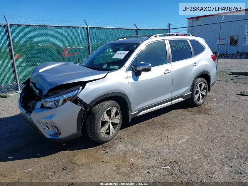 2020 SUBARU FORESTER VIN JF2SKAXC7LH498763 — фото 2