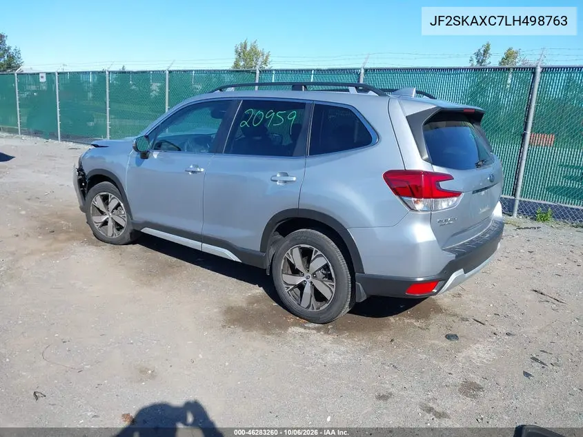2020 SUBARU FORESTER VIN JF2SKAXC7LH498763 — фото 3