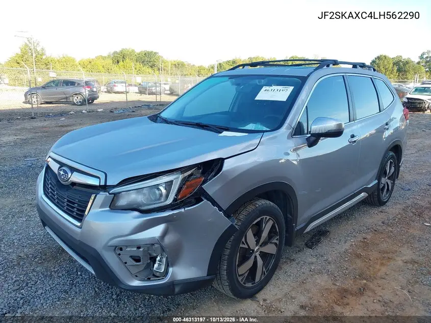 2020 SUBARU FORESTER VIN JF2SKAXC4LH562290 — фото 2