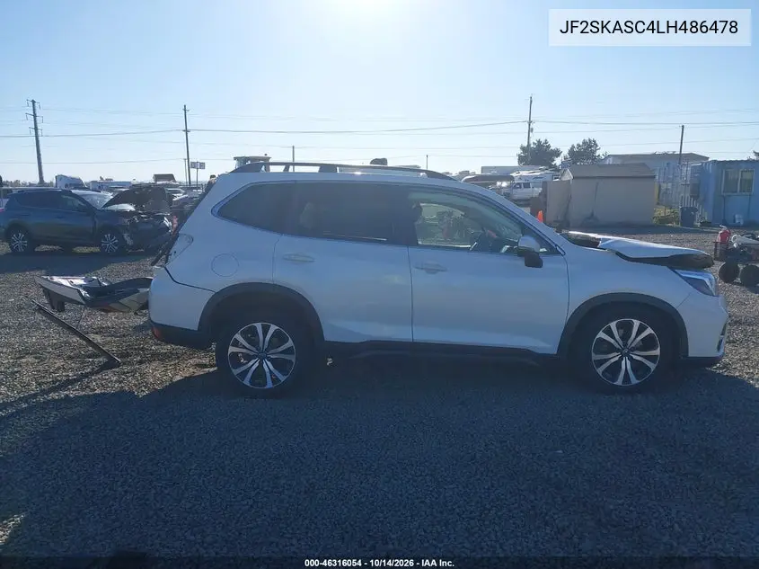 2020 SUBARU FORESTER VIN JF2SKASC4LH486478 — фото 13