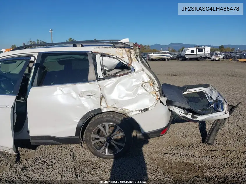 2020 SUBARU FORESTER VIN JF2SKASC4LH486478 — фото 20