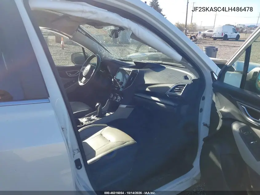2020 SUBARU FORESTER VIN JF2SKASC4LH486478 — фото 5