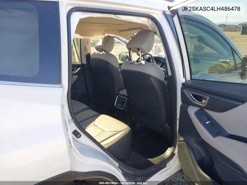 2020 SUBARU FORESTER VIN JF2SKASC4LH486478 — фото 8