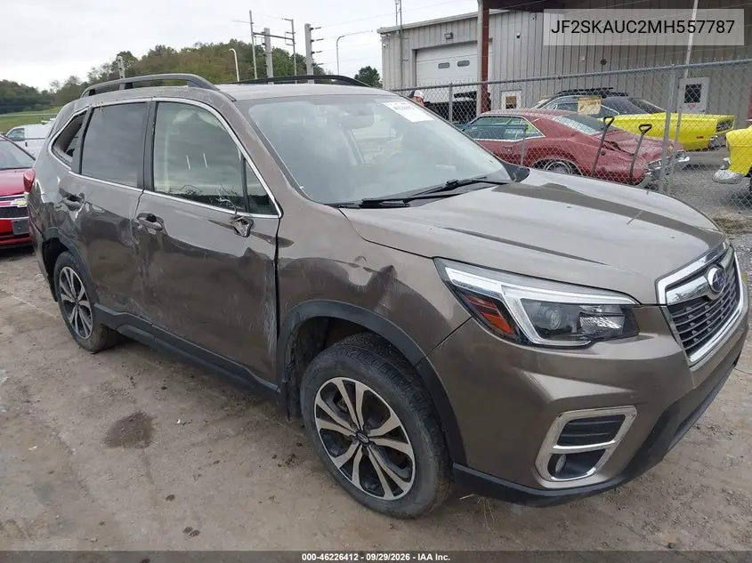 SUBARU FORESTER 2021, VIN JF2SKAUC2MH557787