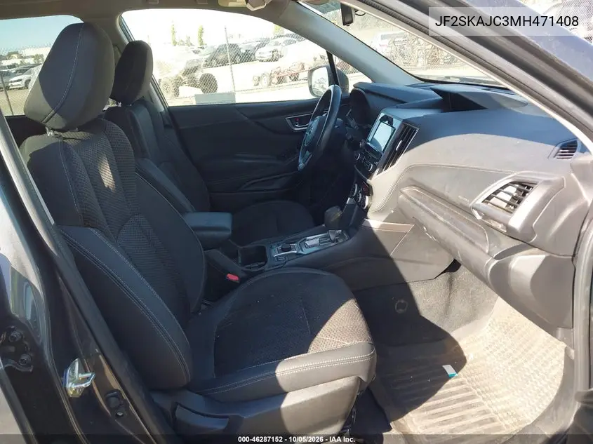 2021 SUBARU FORESTER VIN JF2SKAJC3MH471408 — фото 5