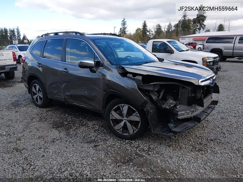 SUBARU FORESTER 2021, VIN JF2SKAXC2MH559664