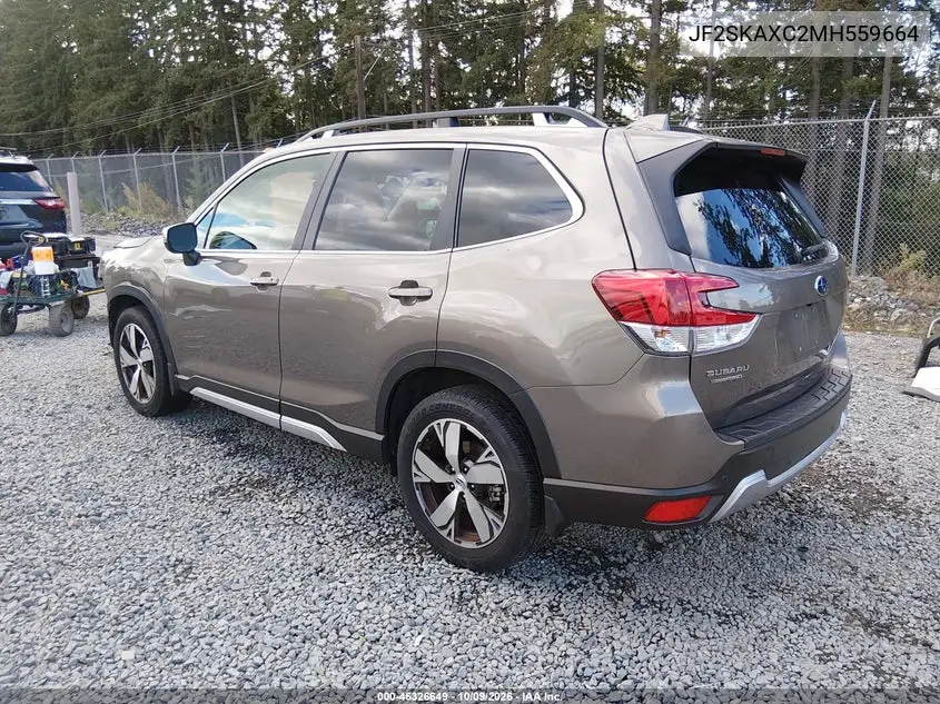 2021 SUBARU FORESTER VIN JF2SKAXC2MH559664 — фото 3