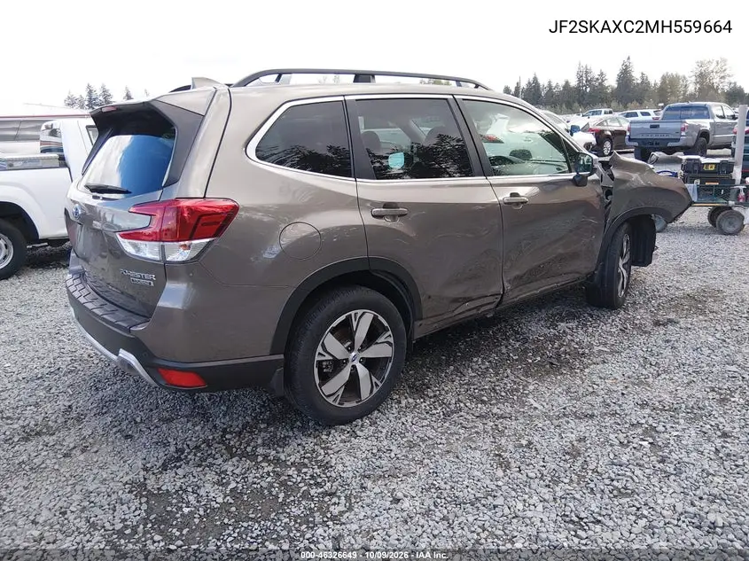 2021 SUBARU FORESTER VIN JF2SKAXC2MH559664 — фото 4