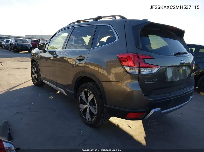 2021 SUBARU FORESTER VIN JF2SKAXC2MH537115 — фото 3
