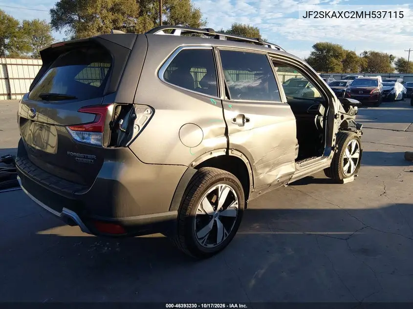 2021 SUBARU FORESTER VIN JF2SKAXC2MH537115 — фото 4