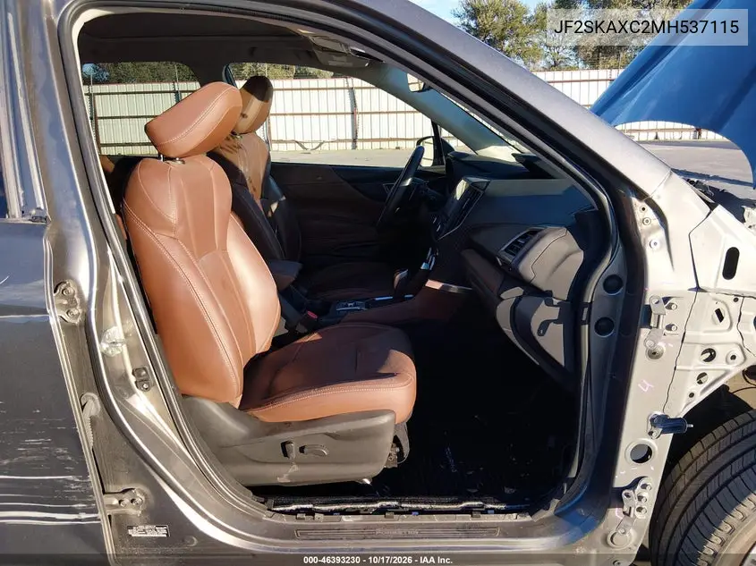 2021 SUBARU FORESTER VIN JF2SKAXC2MH537115 — фото 5