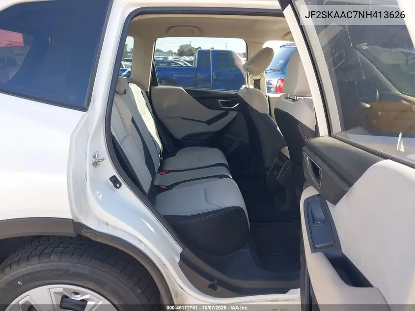 2022 SUBARU FORESTER VIN JF2SKAAC7NH413626 — фото 8