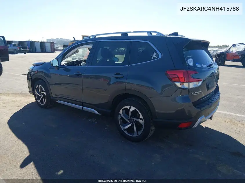2022 SUBARU FORESTER VIN JF2SKARC4NH415788 — фото 3