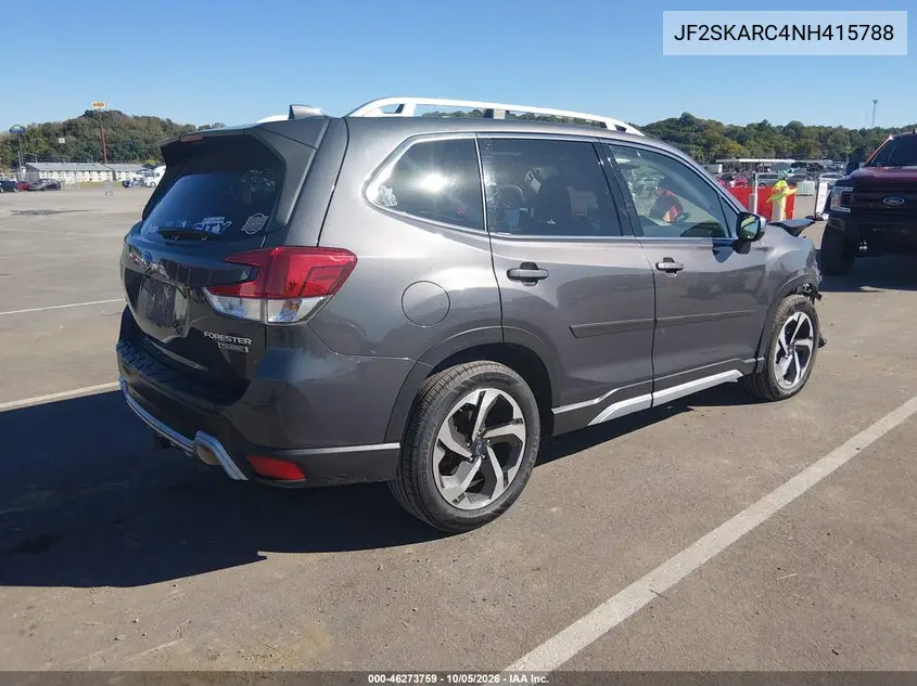 2022 SUBARU FORESTER VIN JF2SKARC4NH415788 — фото 4