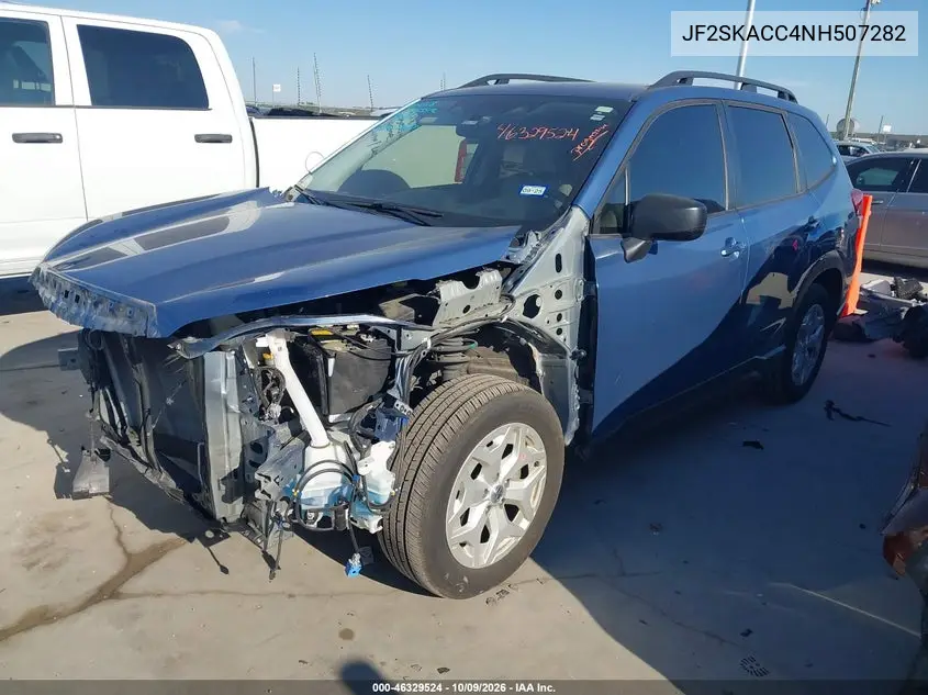 2022 SUBARU FORESTER VIN JF2SKACC4NH507282 — фото 2